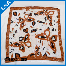 75 D Polyester Chiffon Square Scarf